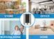 Камера WiFi 2 матрицы KONLEN Z5Sx2 с гибкими 20см шлейфами, встроенным АКБ, APP HomeEye, память до 256 Гб
