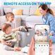 Камера WiFi 2 матрицы KONLEN Z5Sx2 с гибкими 20см шлейфами, встроенным АКБ, APP HomeEye, память до 256 Гб