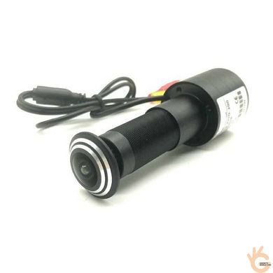 Вічко камера відеоспостереження AHD 1080P для вхідних дверей HQCAM RX2000BT, 2000 ТВЛ, 2Мп, кут 120°