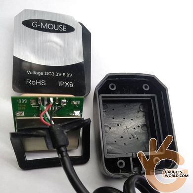 USB GPS приймач для ноутбука, комп'ютера G-MOUSE чіп U-blox 8 з виносним кабелем 2м та магнітним кріпленням