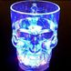 Светящийся стакан - бокал с подсветкой в виде черепа