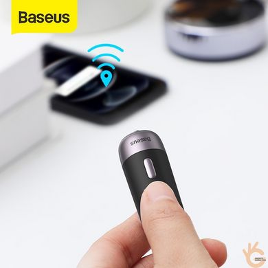 Антипотеряшка - потужний Bluetooth брелок маячок для пошуку речей до 80 метрів! BASEUS QT-3, Android & IOs App, білий