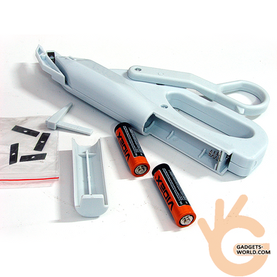Ножиці електричні швейні кравецькі для крою тканини, паперу та інших матеріалів KKMOON e-shears ES-20
