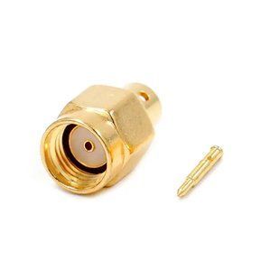 SMA разъём под пайку Unitoptek SMA- RG402, SMA-male (plug) для кабеля RG402 и подобных