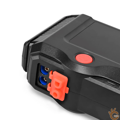 Пусковое устройство для авто TITANUM JS019 2000А, бензин 6 л, дизель 3 л, Power Bank 10000 мАч, LED-фонарь SOS