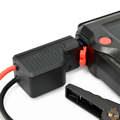 Пусковое устройство для авто TITANUM JS019 2000А, бензин 6 л, дизель 3 л, Power Bank 10000 мАч, LED-фонарь SOS