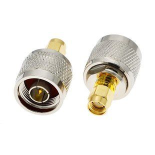 RPSMA-N переходник Unitoptek RP SMA-1N, RP-SMA-Male (plug без штырька) &ndash; N female (jack со штырьком)