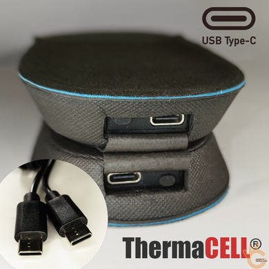Устілки електричні для взуття з підігрівом акумуляторні, пульт, температура 40-65 °C, ThermaCell L р.39-42