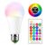 Світлодіодна RGB LED лампа BauTech Е27 6 Вт (електричних), 16 кольорів + білий, пульт ДУ