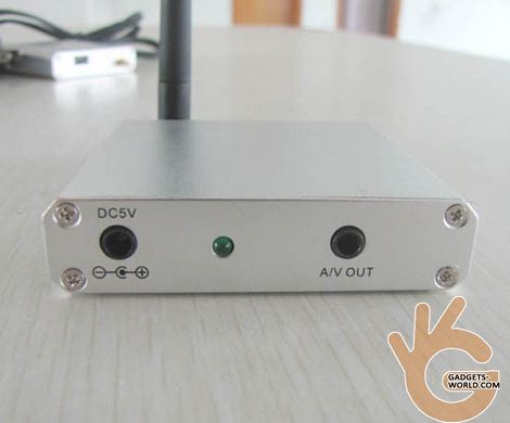 16-ти канальний металевий приймач сигналу від бездротових камер на 5.8 Ghz c AV виходом (мод. TE-709)
