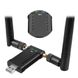 WiFi USB адаптер високошвидкісний 2х діапазонний 2.4/5.8ГГц, E-Link AC, USB3.0, 1200Мбіт/с, чіп RTL8814AU