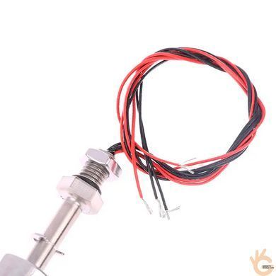Датчик уровня жидкости 2х поплавковый угловой Kronos LS2-200U, нержавеющая сталь, длина 200мм, 12-220В 0,5А
