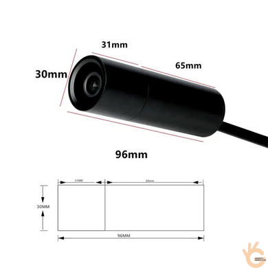 Відеокамера POE RJ45 5 Мп Starlight, датчик руху, звук, запис до 512 ГБ HQCAM X06P, app HiEasy