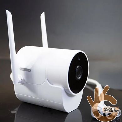 Комплект видеонаблюдения беспроводной на 4 камеры QIDA WIFI XVV420, 200 метров, 2Мп, 1080P, приёмник WiFi RJ45