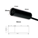 Відеокамера POE RJ45 5 Мп Starlight, датчик руху, звук, запис до 512 ГБ HQCAM X06P, app HiEasy