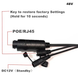 Відеокамера POE RJ45 5 Мп Starlight, датчик руху, звук, запис до 512 ГБ HQCAM X06P, app HiEasy