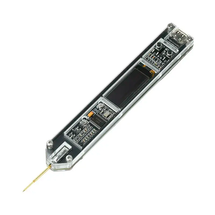 Частотомір-щуп 200 Гц&ndash;100 МГц &plusmn;2,5ppm JUNTEK PLJ-091 з OLED-екраном для вимірювання схем кварцових генераторів