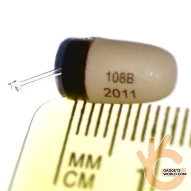 Мікронавушник окремий прихований індукційний бездротовий кольору шкіри ELITA earphone A680, робота до 8 годин