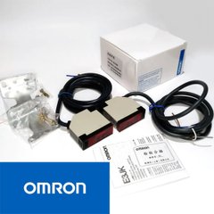 Датчик перетину променя активний OMRON E3JK-5DM1 220В для систем охорони, автоматизації воріт, дальність до 5м