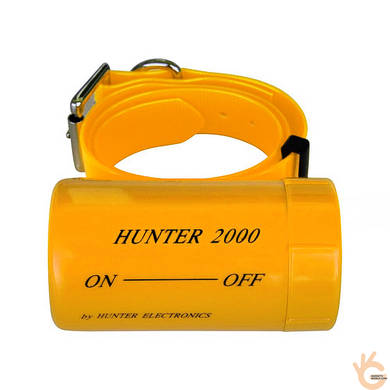 Додатковий нашийник біпер для мисливських собак з BLUETOOTH та підтримкою пульта ДУ HUNTER-2000 COLLAR