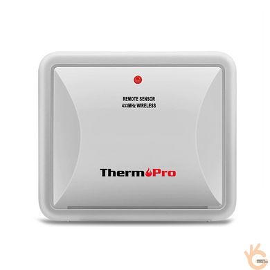 Термометр гигрометр цифровой дополнительный для метеостанции беспроводный на 60м ThermoPro TP60