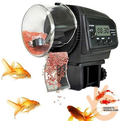 Автоматическая кормушка для рыб Fish Feeder-100