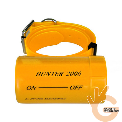 Дополнительный ошейник бипер для охотничьих собак с BLUETOOTH и поддержкой пульта ДУ HUNTER-2000 COLLAR