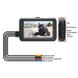 Відеореєстратор для мотоцикла професійний LCD 3" MSTAR M22, 2 камери 1080p 140° + 720p 110°, SONY IMX323