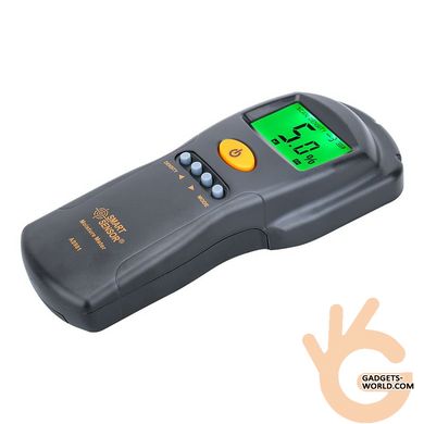 Вологомір радіохвильовий професійний безконтактний SMART Sensor AS981 для деревини