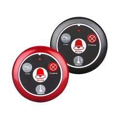 Пульти на 4 кнопки для систем виклику офіціанта Retekess T117, комплект 10 штук