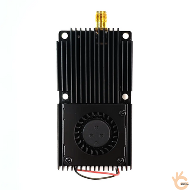 AKK ALPHA 10 FPV видеопередатчик-модуль 5.8 GHz 10W (5 уровней) 80Ch (4990&ndash;5945MHz) для дронов, OSD AV, 12&ndash;28V