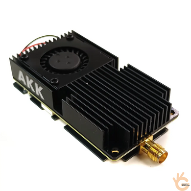 AKK ALPHA 10 FPV видеопередатчик-модуль 5.8 GHz 10W (5 уровней) 80Ch (4990&ndash;5945MHz) для дронов, OSD AV, 12&ndash;28V