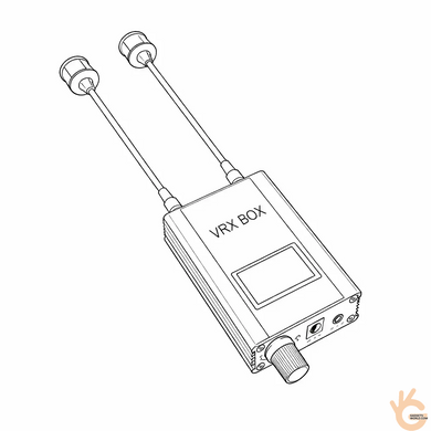 Kimpok KP-R7200 FPV приёмник 6.1&ndash;7.2 GHz 64 Ch (6110&ndash;7210 MHz) для дронов, AV-выход, 7&ndash;36 V