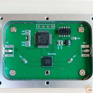 Аттенюатор цифровой программируемый с LCD 9 кГц - 6 ГГц 1-31 дБ до 1000 мВт JUNTEK JDS-A6G на чипе PE43703