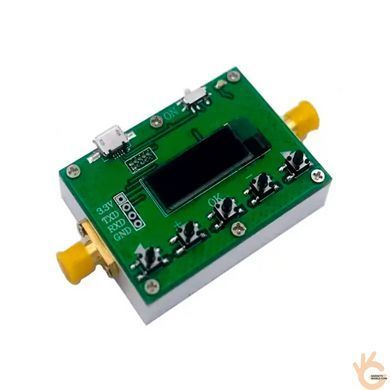 Аттенюатор цифровой программируемый с LCD 9 кГц - 6 ГГц 1-31 дБ до 1000 мВт JUNTEK JDS-A6G на чипе PE43703