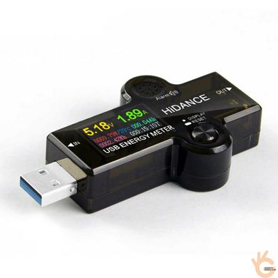 Энергометр USB доктор 3.6 - 32В 5А KKMOON J7-H, Bluetooth, термометр, амперметр, вольтметр, ваттметр, таймер