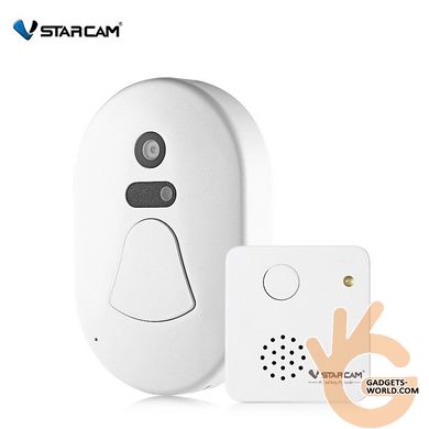 Дверной звонок WiFi с камерой VStarcam D1 c отправкой фото на смартфон