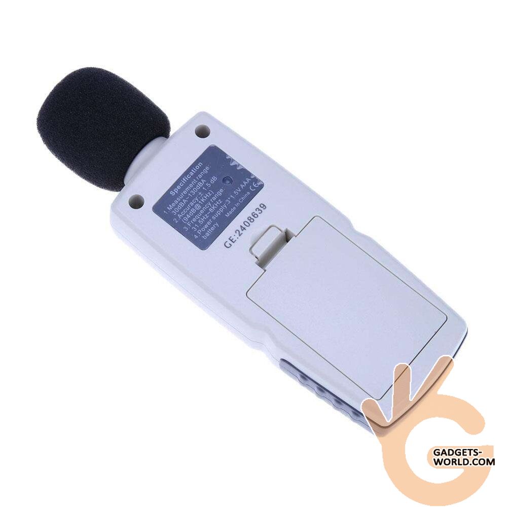 Цифровой шумомер Benetech GM1352 - прибор для измерения уровня звука в .