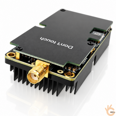 AKK ALPHA FV25W-A1 FPV видеопередатчик-модуль 5.8GHz 25W (5 уровней) 80Ch (4990&ndash;5945MHz) для дронов, 12&ndash;28V