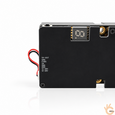 AKK ALPHA FV25W-A1 FPV видеопередатчик-модуль 5.8GHz 25W (5 уровней) 80Ch (4990&ndash;5945MHz) для дронов, 12&ndash;28V