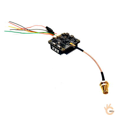 AKK TX3000AC FPV видеопередатчик-модуль 5.8GHz 3W (6 уровней) 80Ch (4990&ndash;5945MHz) для дронов, OSD AV, 14&ndash;28V