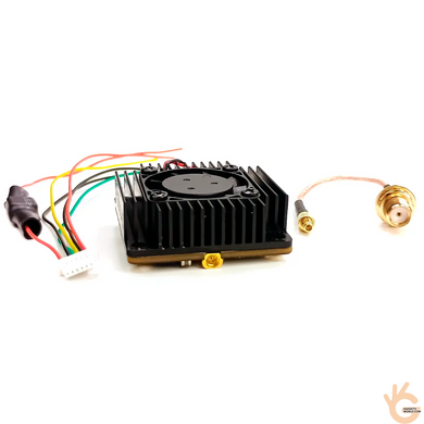 AKK TX3000AC FPV видеопередатчик-модуль 5.8GHz 3W (6 уровней) 80Ch (4990&ndash;5945MHz) для дронов, OSD AV, 14&ndash;28V