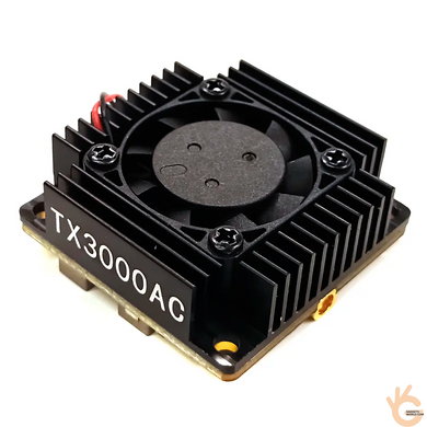 AKK TX3000AC FPV видеопередатчик-модуль 5.8GHz 3W (6 уровней) 80Ch (4990&ndash;5945MHz) для дронов, OSD AV, 14&ndash;28V