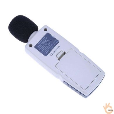 Цифровий шумомір Benetech GM1352 - прилад для вимірювання рівня звуку в діапазоні 30 - 130 децибел
