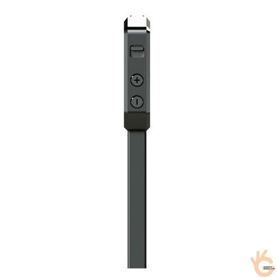 Диктофон 16 Гб металевий в формі ключа Amoi V7, регульована якість запису і VOX, MP3 плеєр, 25 год. роботи
