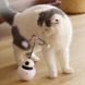 Іграшка для кішок Pet Elite Robot-E 3in1, куля - вертушка з лазером і звуком, що приваблює кота