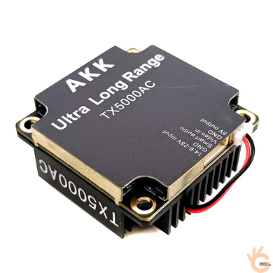 AKK TX5000AC FPV відеопередавач-модуль 5.8GHz 5W (6 рівнів) 96Ch (4900&ndash;6060MHz) для дронів, OSD, AV, 14&ndash;28V