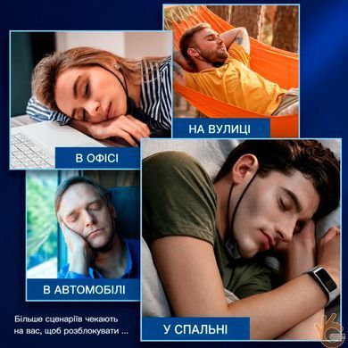 Антихропіння - інтелектуальний електронний пристрій проти хропіння на шию, 6 рівнів впливу Contec AJ700