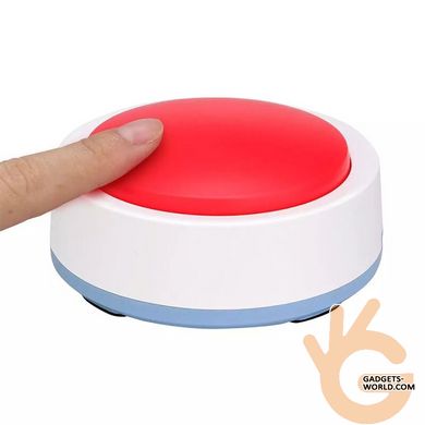 Беспроводная кнопка вызова медсестры для пожилых людей RETEKESS TH103, большая кнопка D=90мм, 52 мелодии