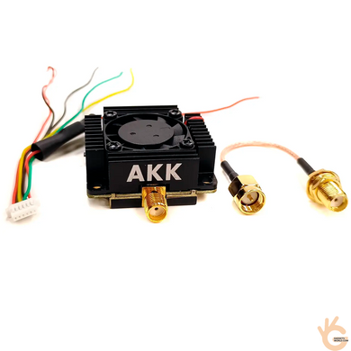 AKK TX8000AC FPV відеопередавач-модуль 5.8GHz 8W (5 рівнів) 96Ch (4900&ndash;6060MHz) для дронів, OSD AV, 14&ndash;28V